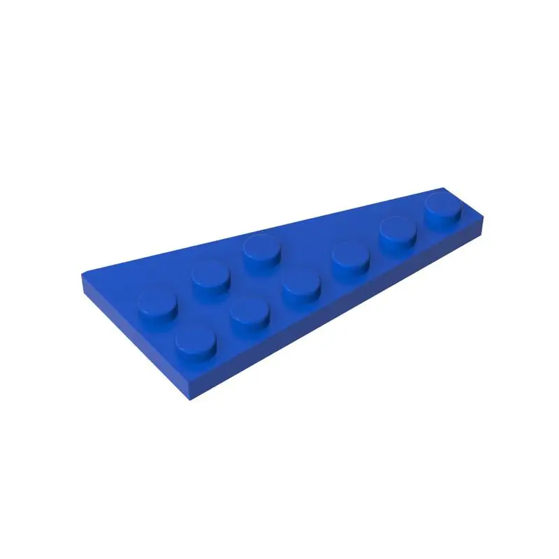 Gobricks 10PCS Bricks Wedge Plate Parts 6x3 Right compatible with 54383 pieces of children's toys Building Blocks Assembles T Gobricks 10PCS Bricks Wedge Plate Parts 6x3 Right compatible with 54383 pieces of children's toys Building Blocks Assembles T