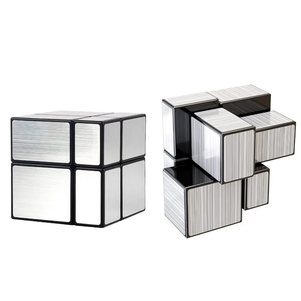 SENGSO Mirror Magic Cube 2x2 3x3 Golden Silver Magic Cubo Profession Puzzle High Quality Children's Toys SENGSO Mirror Magic Cube 2x2 3x3 Golden Silver Magic Cubo Profession Puzzle High Quality Children's Toys
