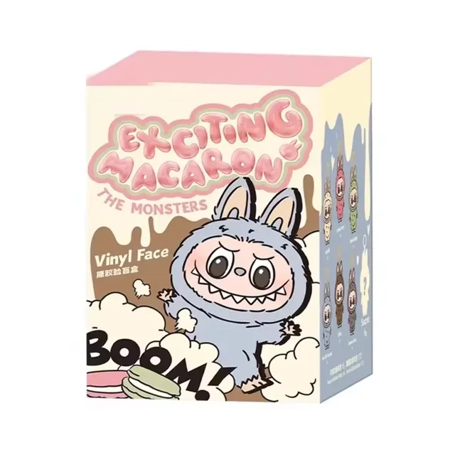 Labubu Monster V3 2 Collection Series Blind Box Teddy Vinyl Toy Animated Character Face Doll Mystery Surprise Keychain Kids Gift