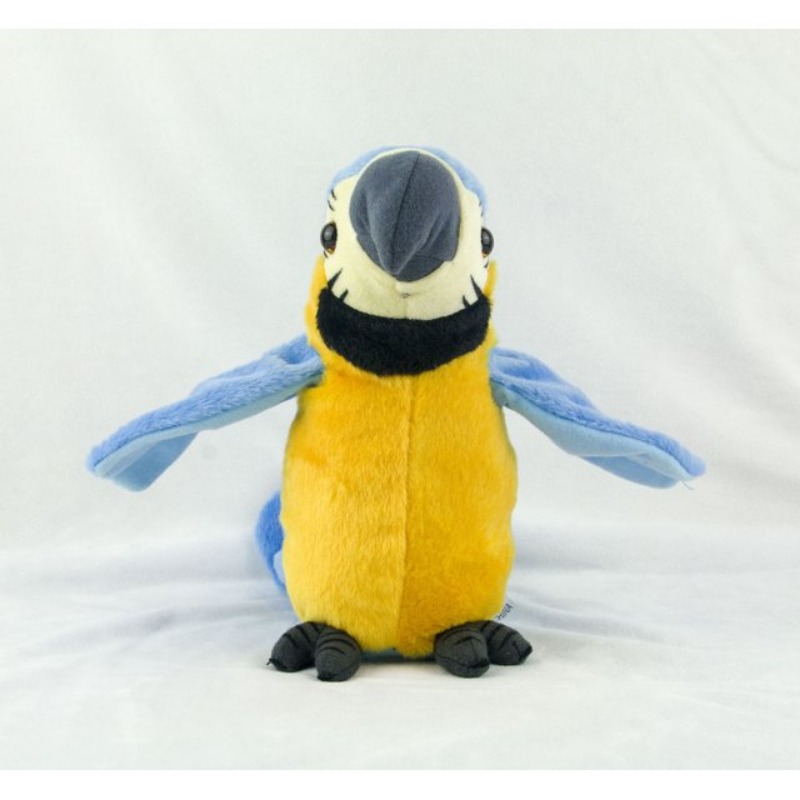 Talking Macaw Parrot Repeat What You Say Stuffed Animal Plush Toy Electronic Record Animated Bird Speaking Parrot Pet Plush Toys Talking Macaw Parrot Repeat What You Say Stuffed Animal Plush Toy Electronic Record Animated Bird Speaking Parrot Pet Plush Toys