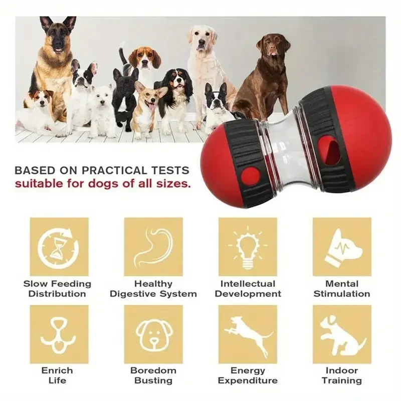 Dog Toy Tumbler Leaky Food Ball Elliptical Track Rolling Ball Slowly Feeding Protects Stomach Increase Intelligence Pet Supplies Dog Toy Tumbler Leaky Food Ball Elliptical Track Rolling Ball Slowly Feeding Protects Stomach Increase Intelligence Pet Supplies