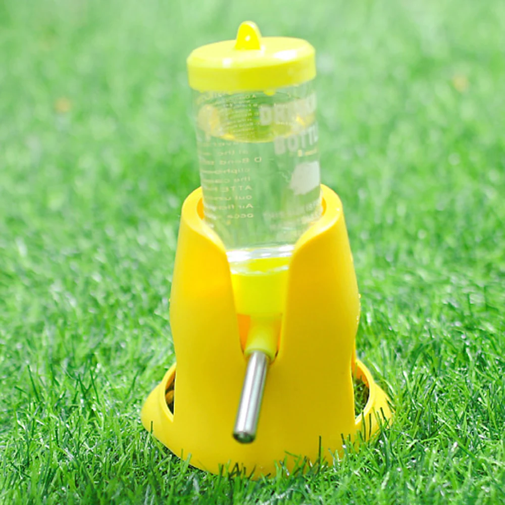 1PC Automatic Water Bottle Drinking Feeder Dispenser Bottle 80ML with Food Feeder Station bowl Pet Container for Small Animals 1PC Automatic Water Bottle Drinking Feeder Dispenser Bottle 80ML with Food Feeder Station bowl Pet Container for Small Animals