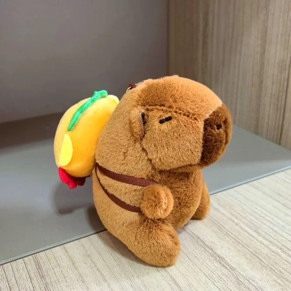 Cute Multicolor Plush Capybara Keychain Toy Cartoon Capybara Headgear Capybara Doll Accessories Guinea Pig Fluffty Animal Doll Cute Multicolor Plush Capybara Keychain Toy Cartoon Capybara Headgear Capybara Doll Accessories Guinea Pig Fluffty Animal Doll