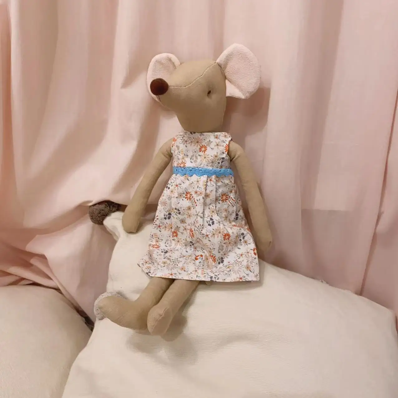 Stuffed Animal Mouse Dolls With Skirt Home Decoration Plush Mouse Toy for Children Spleeping Mate Room Ornament Stuffed Animal Mouse Dolls With Skirt Home Decoration Plush Mouse Toy for Children Spleeping Mate Room Ornament