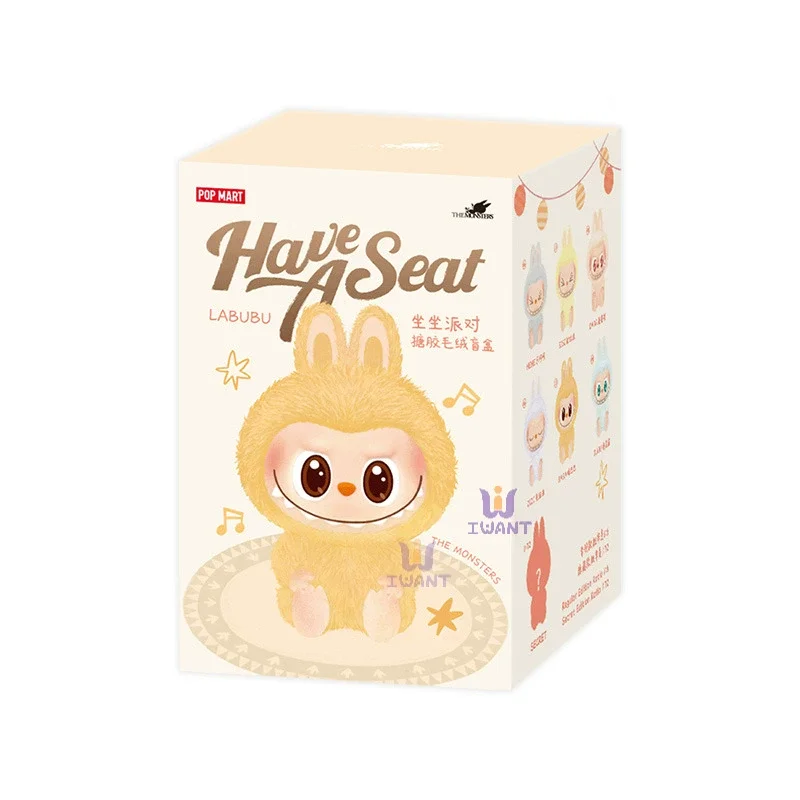 Labubu Macaroon Sit Party Vinyl Face Surprise Blind Box Labubu Macaroon 1st Generation 2nd Generation Plush Doll Decorative gift Labubu Macaroon Sit Party Vinyl Face Surprise Blind Box Labubu Macaroon 1st Generation 2nd Generation Plush Doll Decorative gift