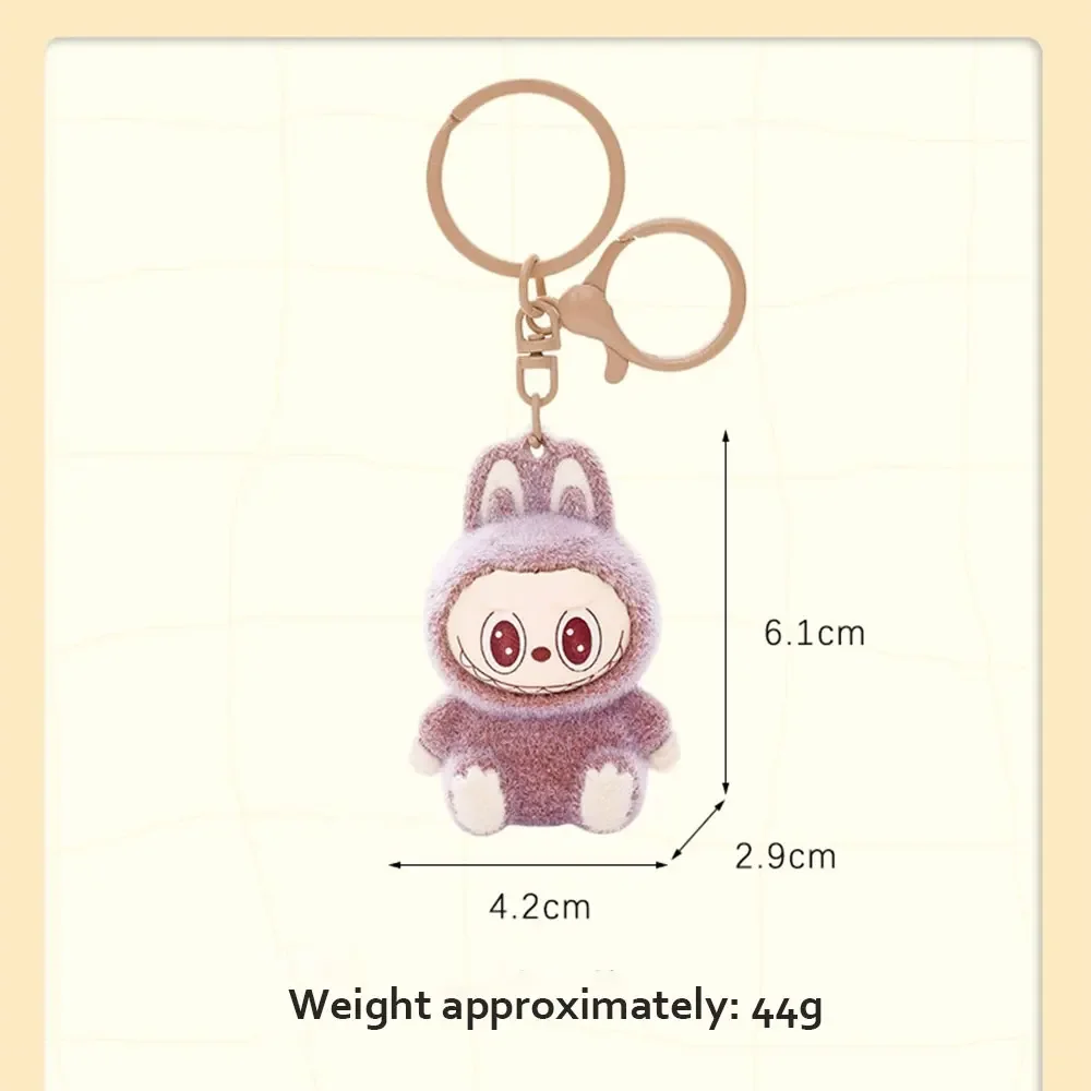 Cute Labubu Doll Pendant Keychain Exquisite Doll Fluff Pvc Toy Phone Ornaments Bag Charms Car Key Chain Kawaii Accessories Gifts Cute Labubu Doll Pendant Keychain Exquisite Doll Fluff Pvc Toy Phone Ornaments Bag Charms Car Key Chain Kawaii Accessories Gifts