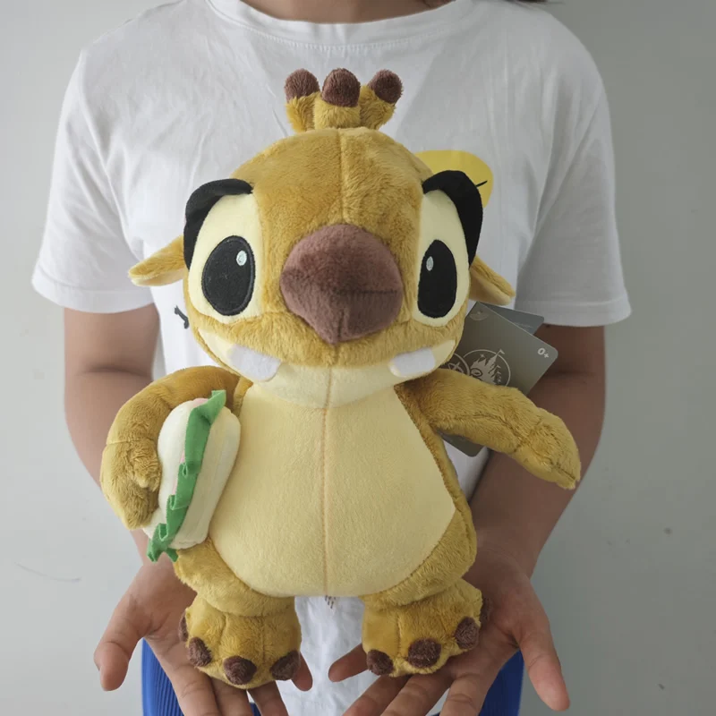 28cm Cute Lilo Stitch Sandwich Reuben Stuffed Plush Toys Reuben Experiment 625 Soft Dolls For Birthday Gift