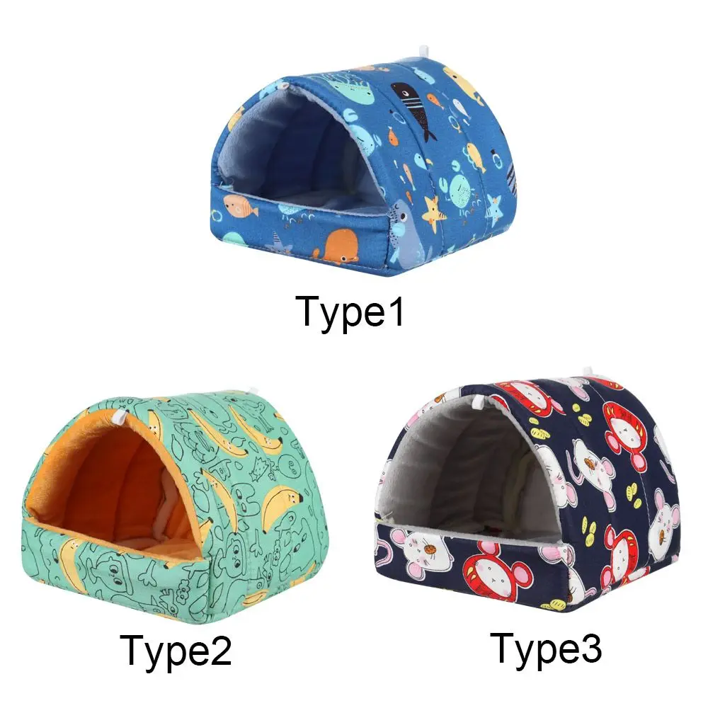 Fashion Rabbit Squirrel Winter Mini Cage Guinea Pig Nest Warm Mat Small Animal Sleeping Bed Hamster House Fashion Rabbit Squirrel Winter Mini Cage Guinea Pig Nest Warm Mat Small Animal Sleeping Bed Hamster House