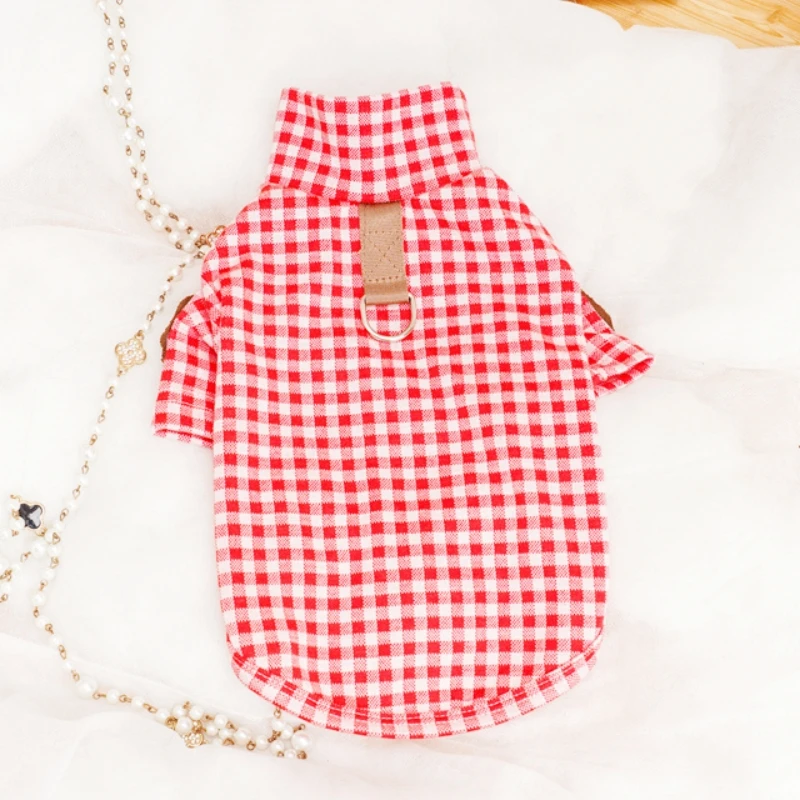 Soft Cotton Pet Dog Clothes Warm Dog Plaid Shirt Luxury Puppy Pullover Autumn Cat Shirt Cute Solid Pet Costume Chihuahua Clothes Soft Cotton Pet Dog Clothes Warm Dog Plaid Shirt Luxury Puppy Pullover Autumn Cat Shirt Cute Solid Pet Costume Chihuahua Clothes