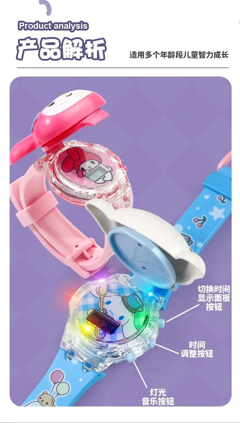 Labubu Luminous Cartoon Kids Watch - Electronic Toy Watch for Kindergarten Graduation, Unisex Gift for Boys and Girls Labubu Luminous Cartoon Kids Watch - Electronic Toy Watch for Kindergarten Graduation, Unisex Gift for Boys and Girls