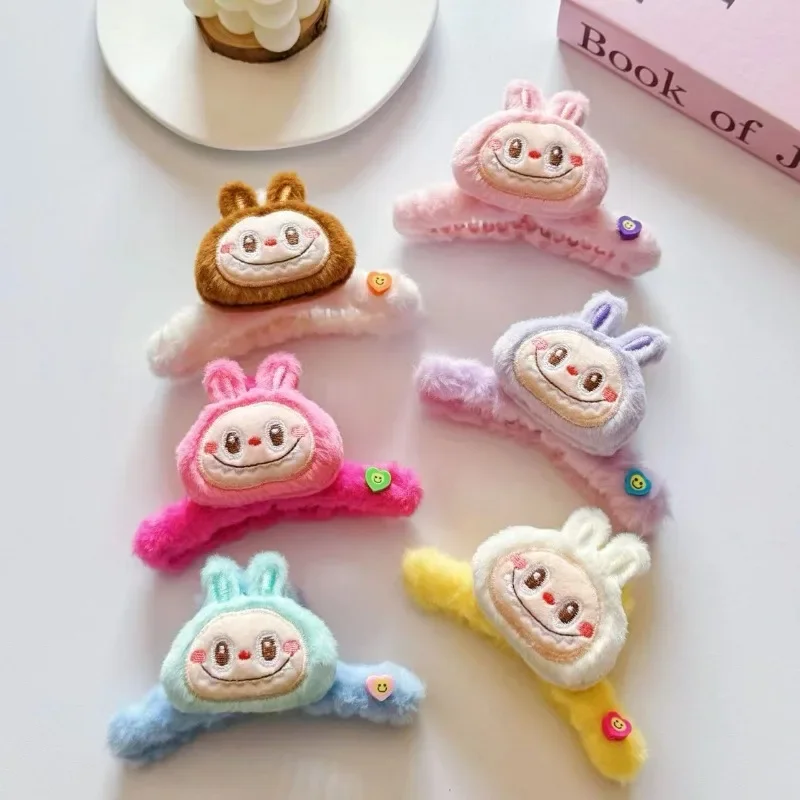 Labubu Hair Clip for Women Anime Cartoon Cute Doll Hair Accessories Girls Fashion Kawaii Hairband Ponytail Clips Friends Gifts Labubu Hair Clip for Women Anime Cartoon Cute Doll Hair Accessories Girls Fashion Kawaii Hairband Ponytail Clips Friends Gifts