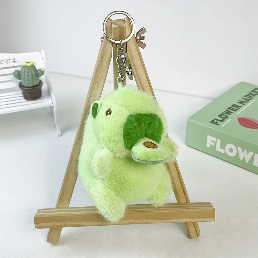 2pcs Cute capybara plush pendant, kawaii animal doll, creative car keychain, school bag pendant, children's toys, couple gifts 2pcs Cute capybara plush pendant, kawaii animal doll, creative car keychain, school bag pendant, children's toys, couple gifts
