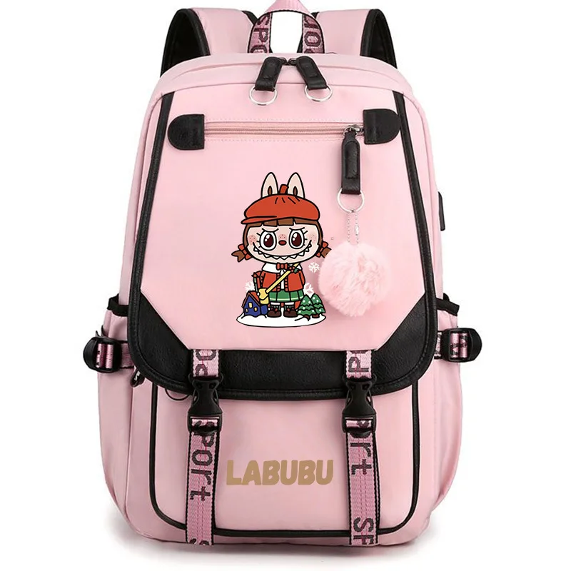 Labubu Anime Backpack Cosplay Unisex Students School Bag Cartoon Bookbag Laptop Travel Rucksack Outdoor Bag Labubu Anime Backpack Cosplay Unisex Students School Bag Cartoon Bookbag Laptop Travel Rucksack Outdoor Bag