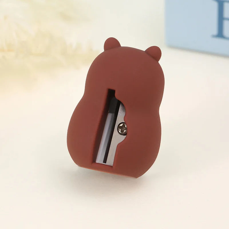 Capibara Cute Sharpener Pencil Kids Anime Capybara Sharpeners Student Back To School Stationary Children Birthday Gift Hot Sales Capibara Cute Sharpener Pencil Kids Anime Capybara Sharpeners Student Back To School Stationary Children Birthday Gift Hot Sales