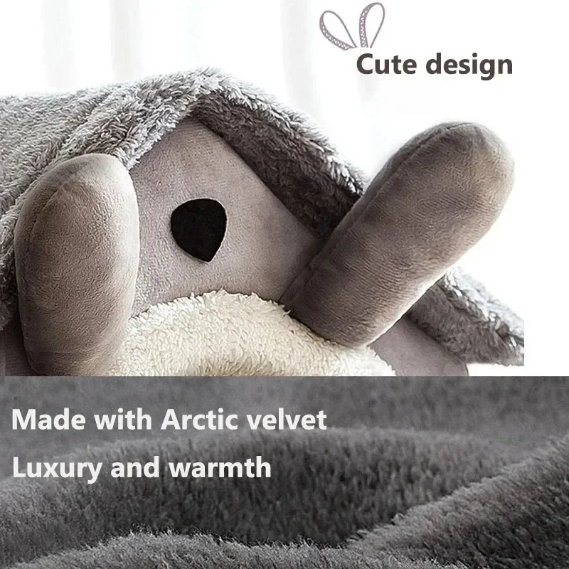Indoor Warm Dog House Soft Pet Bed Tent House Dog Kennel Cat Bed Removable and Washable Cushion Suitable Four Season Universal Indoor Warm Dog House Soft Pet Bed Tent House Dog Kennel Cat Bed Removable and Washable Cushion Suitable Four Season Universal