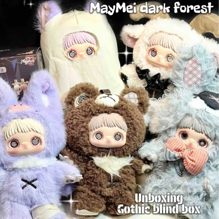 Genuine Maymei V2 Dark Forest Blind Box Trendy Handmade Ornament Cute Doll Pendant Decoration Mystery Box Girl Birthday Gift Genuine Maymei V2 Dark Forest Blind Box Trendy Handmade Ornament Cute Doll Pendant Decoration Mystery Box Girl Birthday Gift