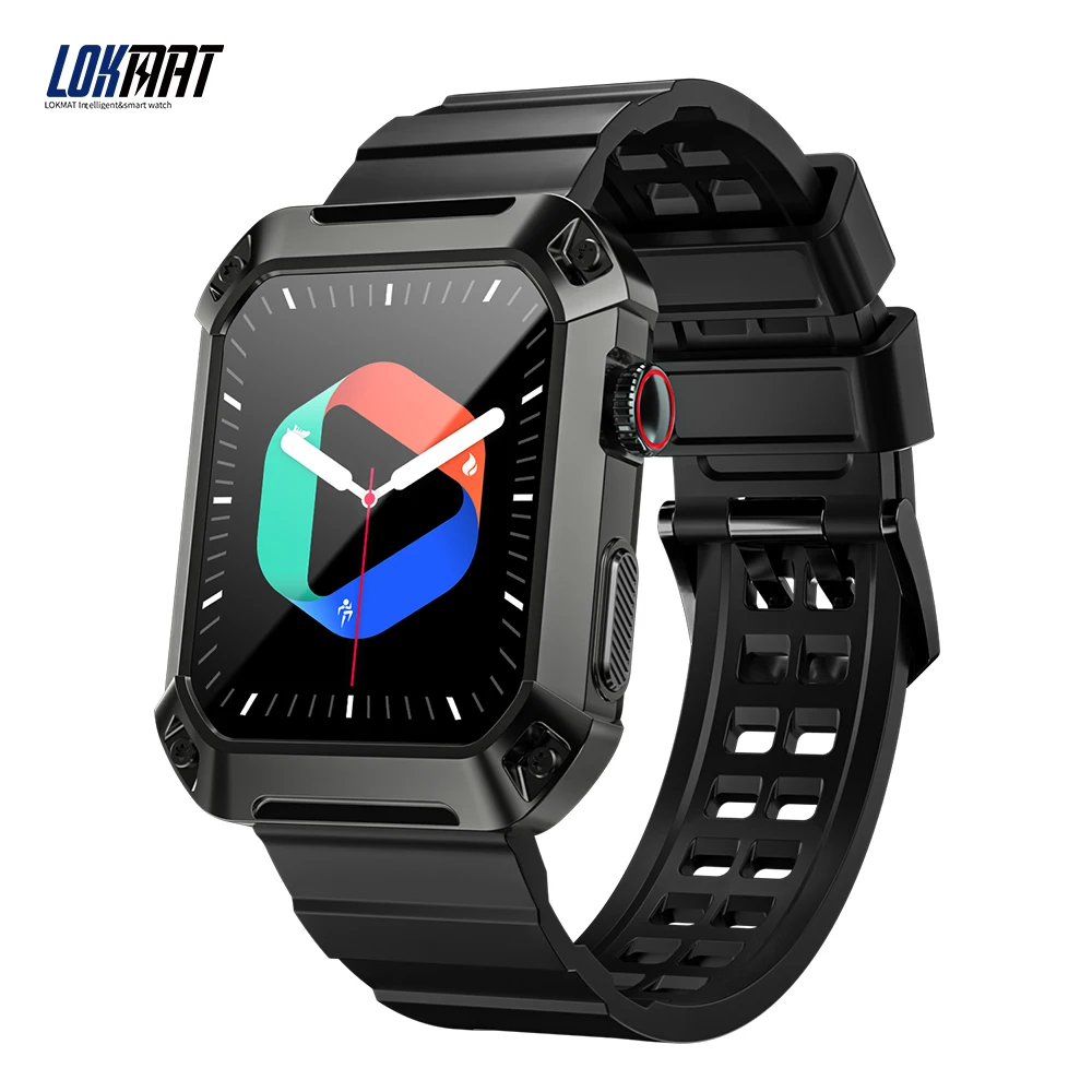 LOKMAT OCEAN 2 Pro Smart Watch Waterproof Bluetooth Calls Smartwatches 1.85 inch Touch Screen Heart Rate Monitor Fitness Tracker LOKMAT OCEAN 2 Pro Smart Watch Waterproof Bluetooth Calls Smartwatches 1.85 inch Touch Screen Heart Rate Monitor Fitness Tracker