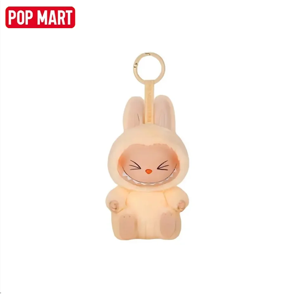 Authentic High Quality Monster Labubu Blind Box Series PVC Labubu Macaron Pendant Doll Monster Keychain Birthday Christmas Gift