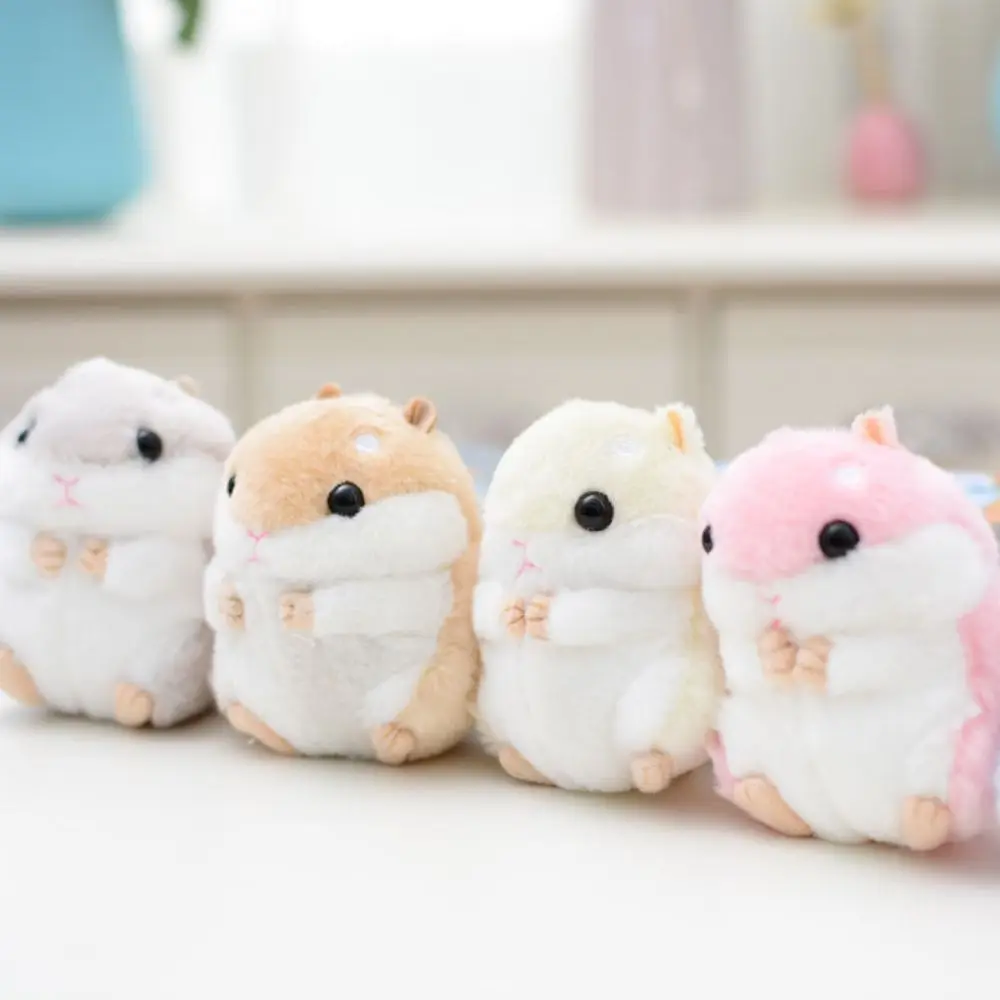 Plush Toys Animal Children toys key chain Stuffed 10cm Hamster pendant Kawaii Dolls Kids Child Christmas Gifts bag Doll For baby Plush Toys Animal Children toys key chain Stuffed 10cm Hamster pendant Kawaii Dolls Kids Child Christmas Gifts bag Doll For baby