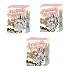 NEW Labubu The Monsters Heartbeat Macaron Enamel Face Blind Box Pvc Figurine Tabletop Ornament Kawaii Doll Kid Birthday Gift