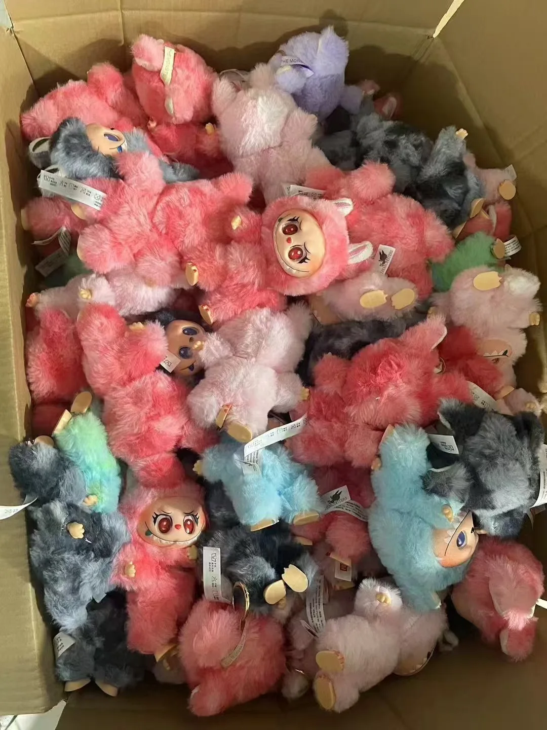 Labubu The Monsters V3 Series Blind Teddy Box, Vinyl Base Toy, Animated Characters, Mysterious Surprise Box, Keychain, Children'