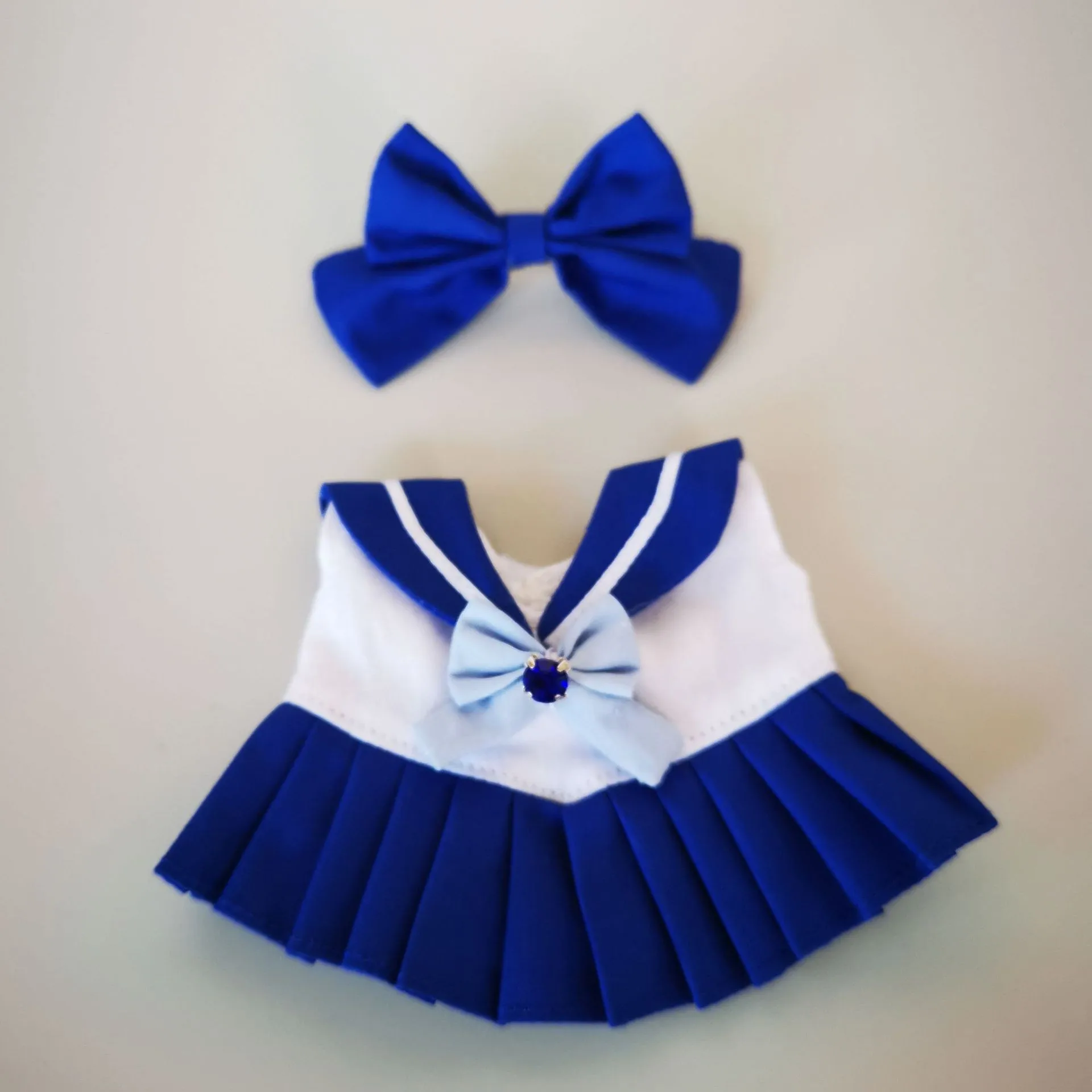 New 17cm Labubu Clothes V1 Labubu Cute Sailor Uniform Vinyl Doll Labubu Beautiful Girl Warrior Clothes Sitting Party Gifts New 17cm Labubu Clothes V1 Labubu Cute Sailor Uniform Vinyl Doll Labubu Beautiful Girl Warrior Clothes Sitting Party Gifts