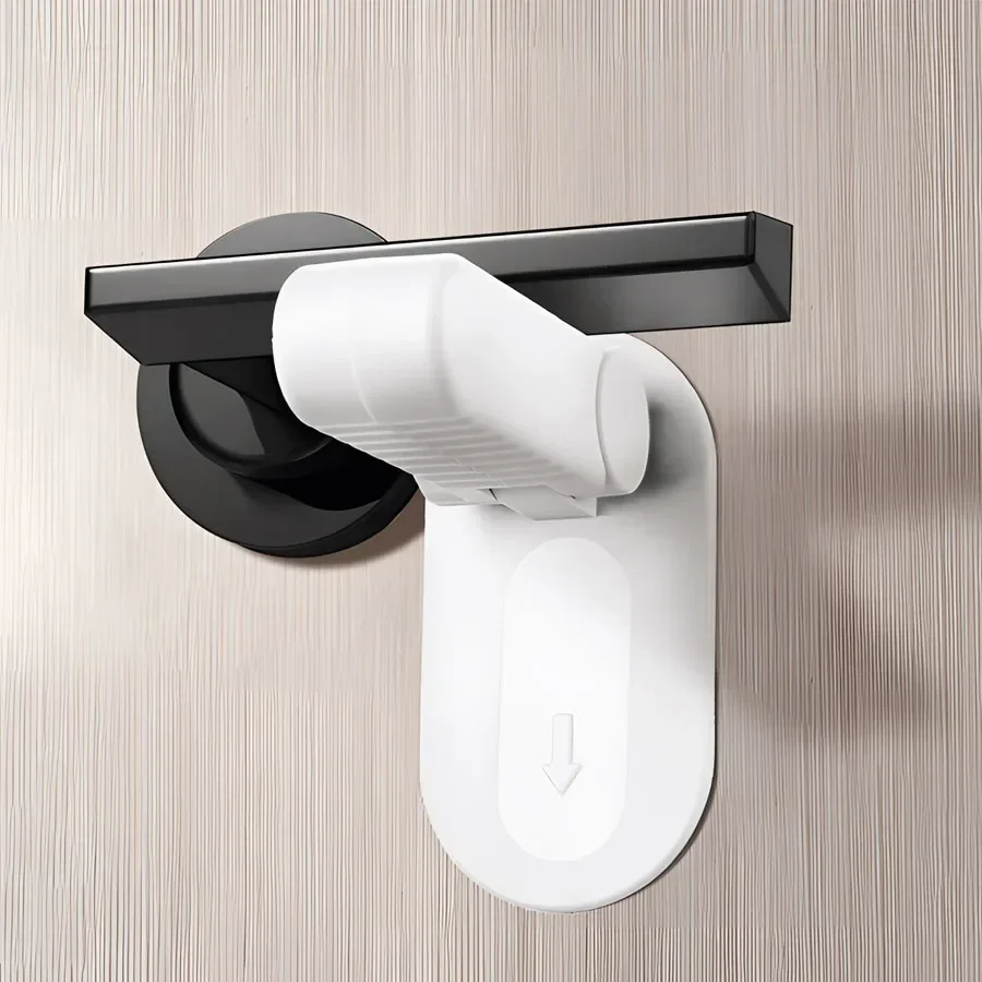 Door Lever Lock Universal Anti-open Handle Child Baby Safety Locks Punch-free Multifunction Hidden Button Buckle Safety Lock Door Lever Lock Universal Anti-open Handle Child Baby Safety Locks Punch-free Multifunction Hidden Button Buckle Safety Lock