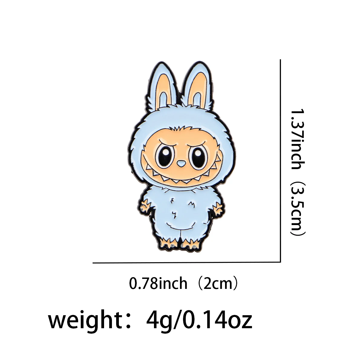 Colorful Cute Doll Enamel Pin Brooches For Women Lapel Pin Badge on Backpack Costume Accessories Fashion Jewelry Gift for Friend