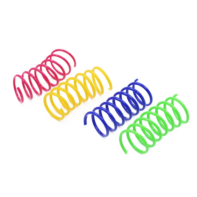 10Pcs Spring Tube Cat Interactive Toys Catnip Kitten Playing Toys Plastic Spring Toys Pet Training Toy Multicolor Pet Supply 10Pcs Spring Tube Cat Interactive Toys Catnip Kitten Playing Toys Plastic Spring Toys Pet Training Toy Multicolor Pet Supply