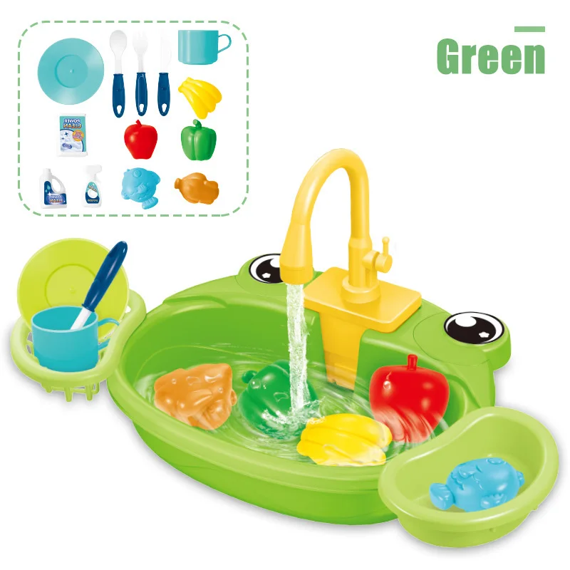 Kid Simulation Electric Dishwasher Wash Sink Running Water Toy Role Playing House Kitchen Pretend Game Food Fruit Girl Boy Gift Kid Simulation Electric Dishwasher Wash Sink Running Water Toy Role Playing House Kitchen Pretend Game Food Fruit Girl Boy Gift