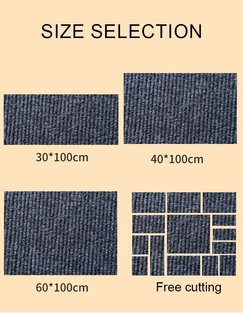 Self-Adhesive Carpet Cats Scratch Board Wall Anti Cat Scratch Sofa Diy Cats Scratch Board Sofa Protection Paws Sharpen Trimmable