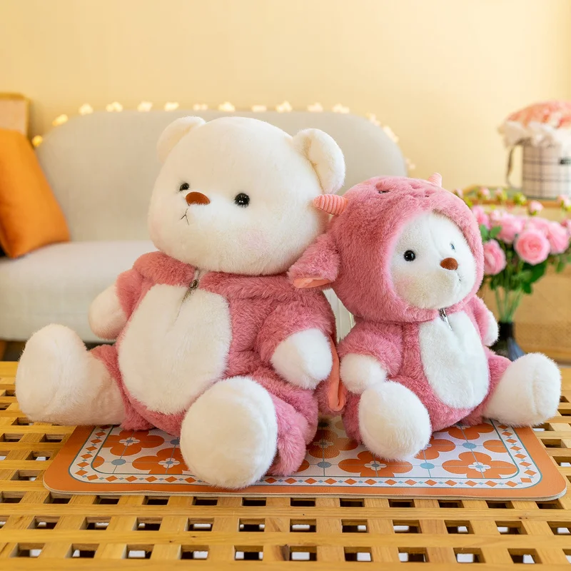 Kawaii Giant Bear Cosplay Panda Doll Creative Plush Toy Cartoon Zoo Animal Plushie Throw Pillow Birthday Xmas Gift Home Decor Kawaii Giant Bear Cosplay Panda Doll Creative Plush Toy Cartoon Zoo Animal Plushie Throw Pillow Birthday Xmas Gift Home Decor