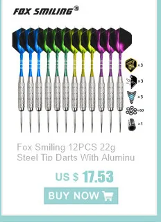 Fox Smiling 30PCS With Very Good Quality Dart Flights PET Darts Flights Professional Dart Accessories  Dardos Feather Leaves