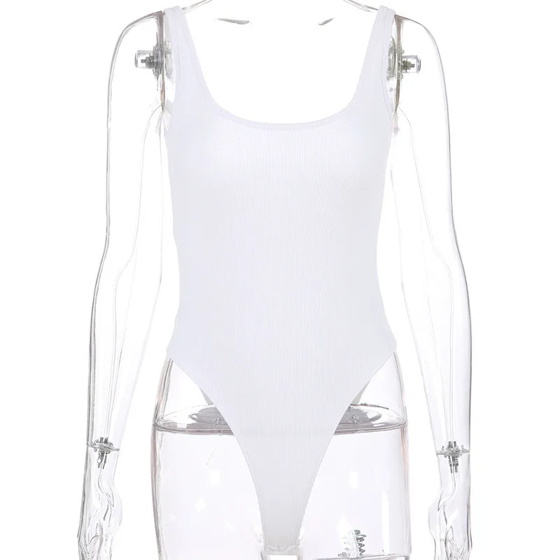White Strappy Bodysuit Sexy Backless Ribbed Bodysuit Romper string femme sexy Sleeveless Tank Top gloved bodysuit Body Female White Strappy Bodysuit Sexy Backless Ribbed Bodysuit Romper string femme sexy Sleeveless Tank Top gloved bodysuit Body Female