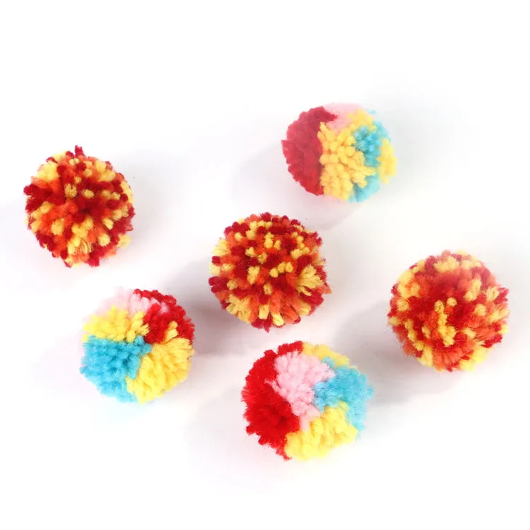 Funny Cat Toys Colorful Woolen Ball Interactive Boredom Relief Kitten Toy Chasing Indoor Playing Plush Balls Pet Supplies Funny Cat Toys Colorful Woolen Ball Interactive Boredom Relief Kitten Toy Chasing Indoor Playing Plush Balls Pet Supplies