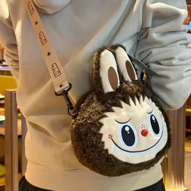 Pop Labubu Mart Urban Amusement Park Limited Edition Cartoon Cute Animals Plush Fur Large Capacity Crossbody Bag Female Bag Pop Labubu Mart Urban Amusement Park Limited Edition Cartoon Cute Animals Plush Fur Large Capacity Crossbody Bag Female Bag
