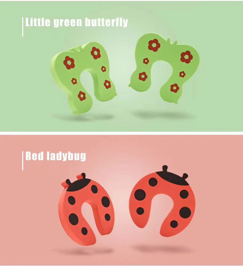 Baby Safety For Newborn Furniture Protection Card Door Stopper Security Cute Animal Care Child Lock Finger Protector Baby Safety For Newborn Furniture Protection Card Door Stopper Security Cute Animal Care Child Lock Finger Protector