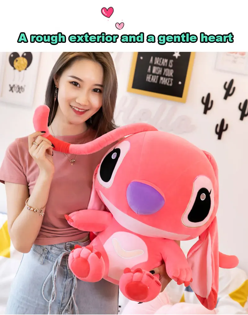 20-60cm Giant Size Lilo & Stitch Couple Models Cartoon Stuffed Plush Anime Plushs Toys Pendant Toy Pillow Kids Birthday Gift 20-60cm Giant Size Lilo & Stitch Couple Models Cartoon Stuffed Plush Anime Plushs Toys Pendant Toy Pillow Kids Birthday Gift