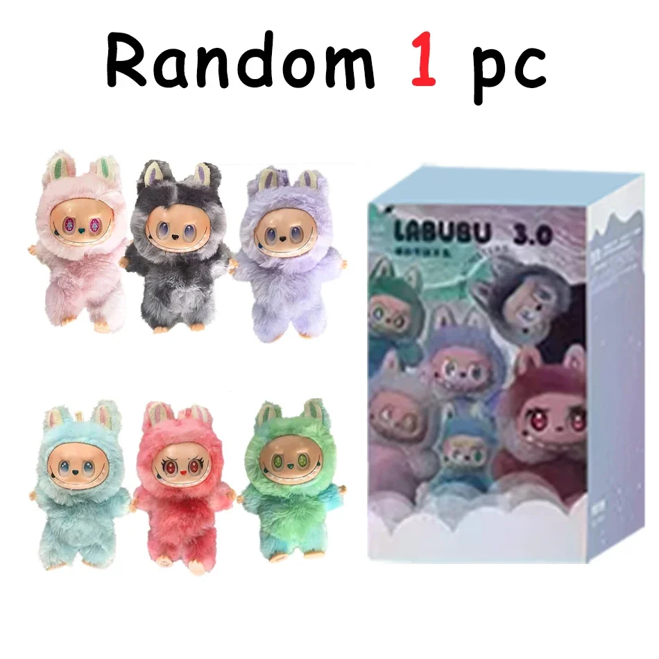Labubu The Monsters V3 Series Blind Plush Box, Vinyl Base Toy, Animated Characters, Mysterious Surprise Box, Keychain, Infant Labubu The Monsters V3 Series Blind Plush Box, Vinyl Base Toy, Animated Characters, Mysterious Surprise Box, Keychain, Infant