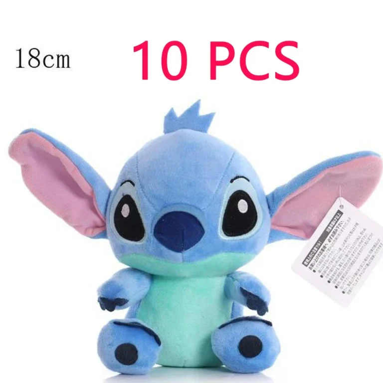 12cm 20cm 25cm Stitch Stuffed Plush Models Cartoon Stuffed Plush Dolls Anime Plush Baby Toys Kawaii Kids Birthday Gift
