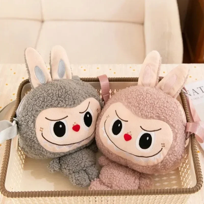 30cm Labubu Shoulder Cartoon Cute Doll Backpack Toy Play Crossbody Pouch Monster Outdoor Travel Bag Christmas Gift 30cm Labubu Shoulder Cartoon Cute Doll Backpack Toy Play Crossbody Pouch Monster Outdoor Travel Bag Christmas Gift