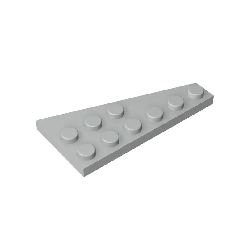 Gobricks 10PCS Bricks Wedge Plate Parts 6x3 Right compatible with 54383 pieces of children's toys Building Blocks Assembles T Gobricks 10PCS Bricks Wedge Plate Parts 6x3 Right compatible with 54383 pieces of children's toys Building Blocks Assembles T