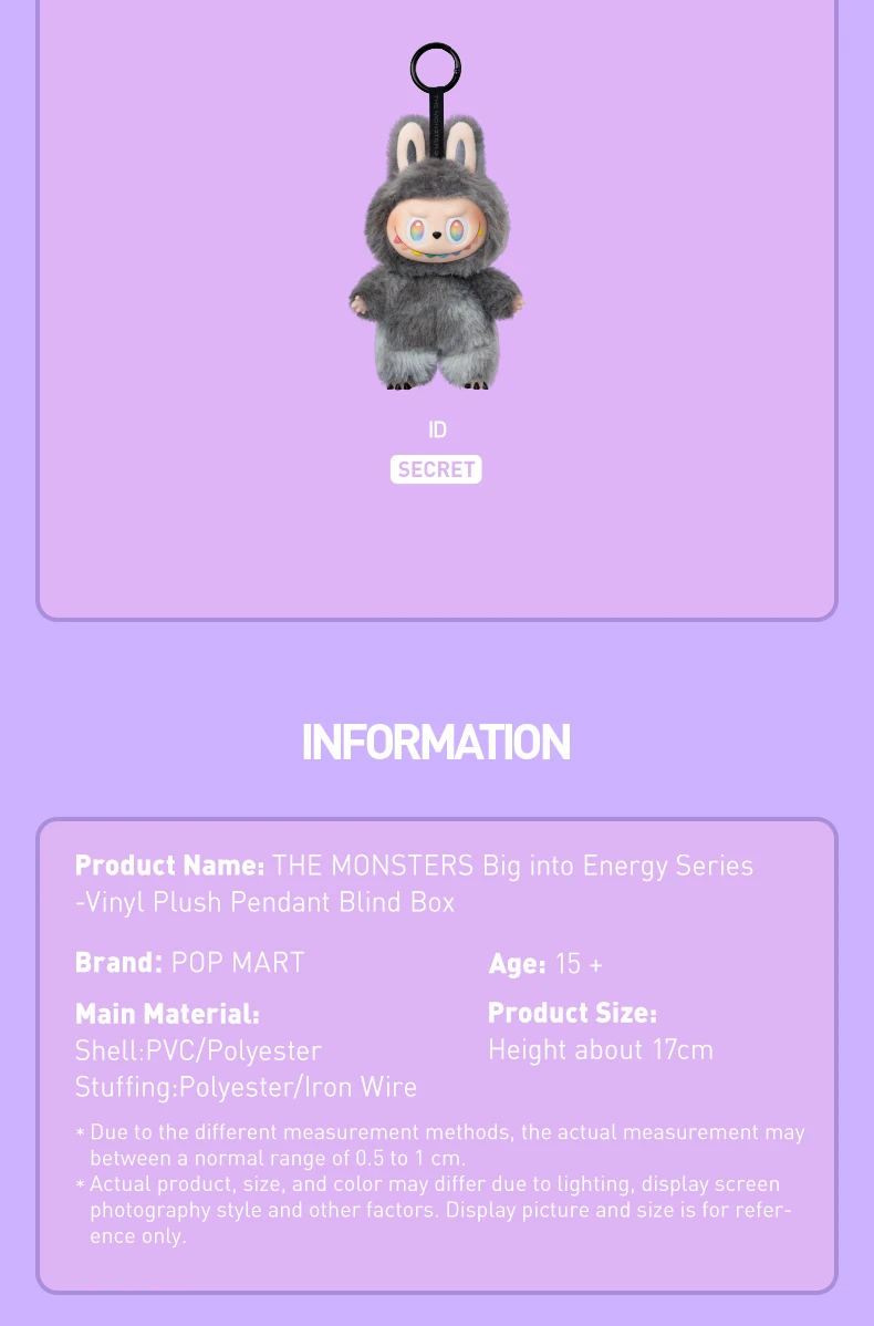 POP MART Labubu Big Into Energy Mystery Blind Box Macaron Gen Collectible Vinyl Plush Keychain Cute Decor Limited Edition Gift POP MART Labubu Big Into Energy Mystery Blind Box Macaron Gen Collectible Vinyl Plush Keychain Cute Decor Limited Edition Gift