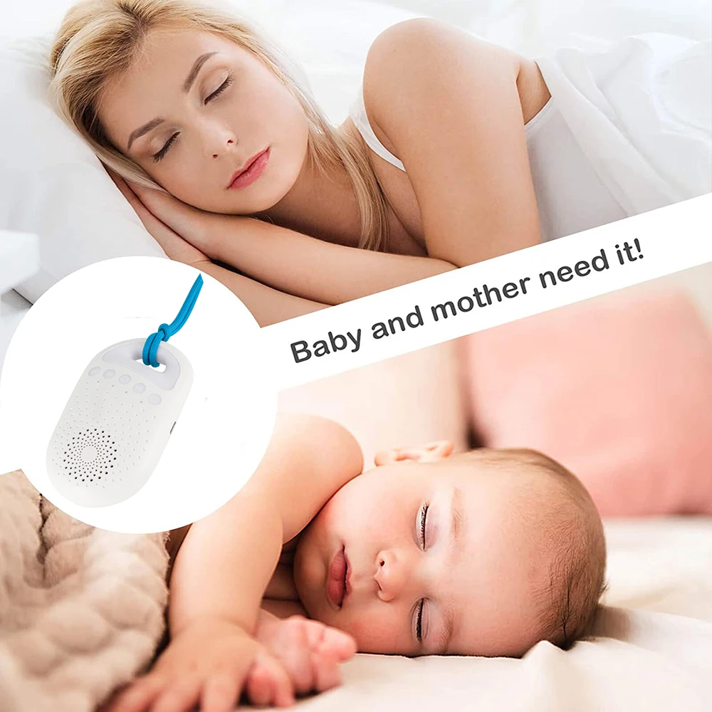 Baby Sleep Machine White Noise Sound Machine for Baby Sleeping 26 Soothing Sounds 15/30/60/90min Timer Built-in LED Night Light Baby Sleep Machine White Noise Sound Machine for Baby Sleeping 26 Soothing Sounds 15/30/60/90min Timer Built-in LED Night Light
