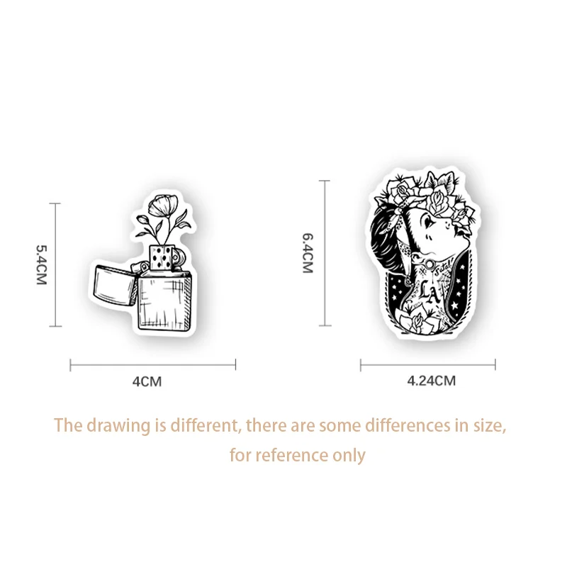 50PCS Gothic Stickers,Waterproof And Colorproof Stickers, Laptop, Water Bottle, Phone Case.Very Individual 50PCS Gothic Stickers,Waterproof And Colorproof Stickers, Laptop, Water Bottle, Phone Case.Very Individual