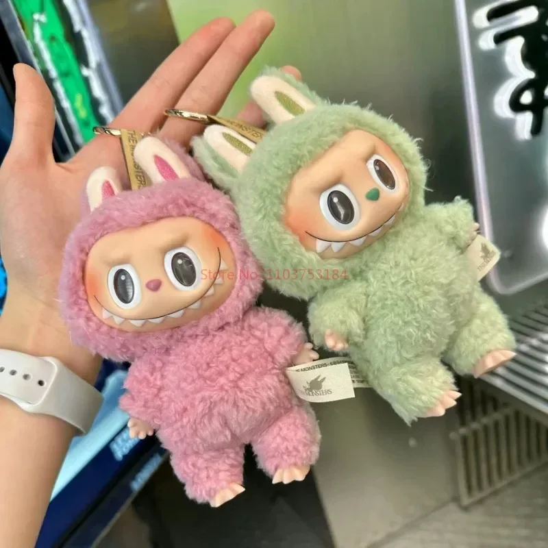 Hot New High Quality Labubu Monster Vinyl Face Heart Mystery Figurine Model Bag Keychain Collectible Birthday Gifts Desktop Toys