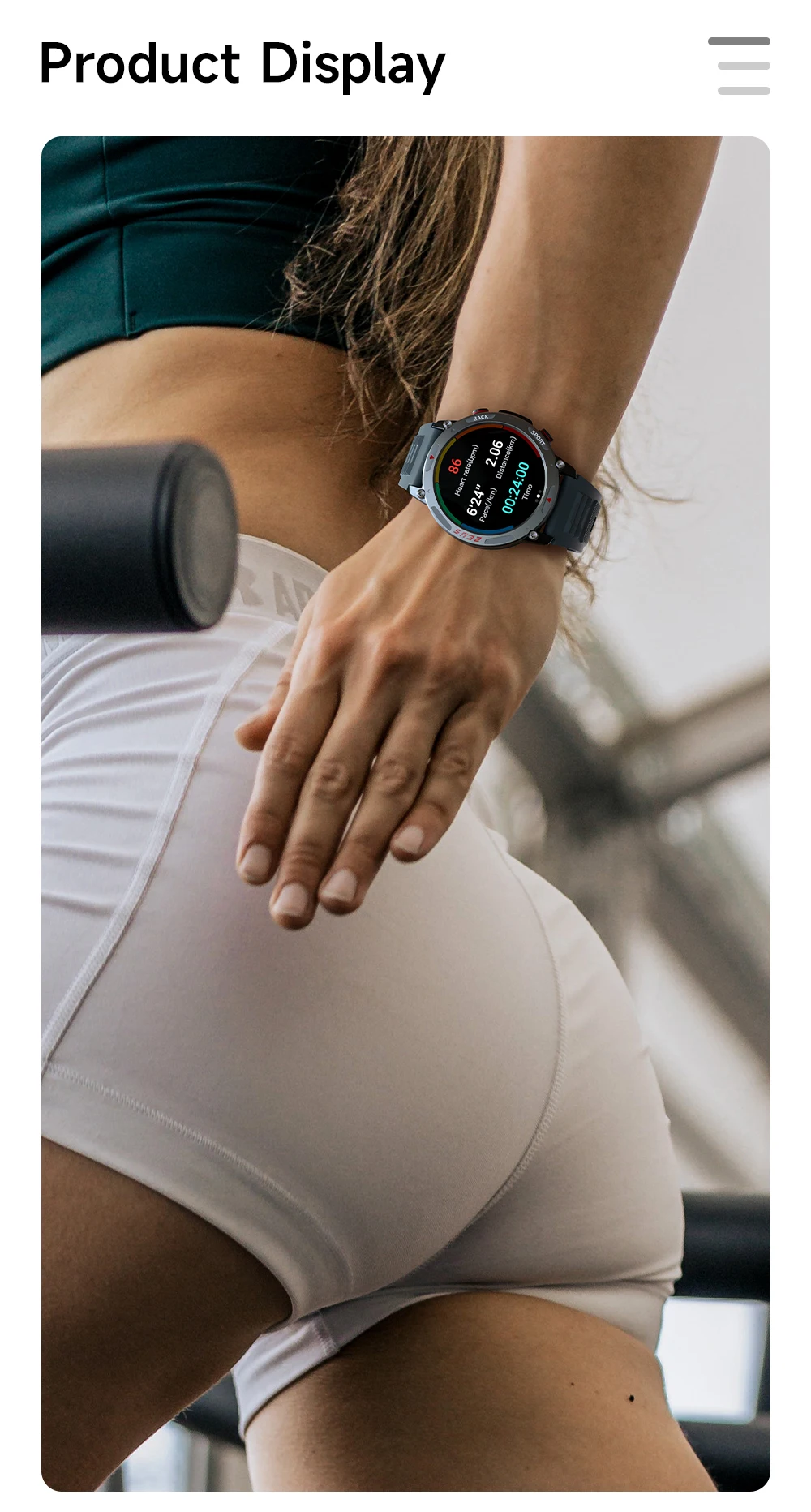 LOKMAT ZEUS 4 PRO Smart Watch 1.43 Amoled Round Screen BT Calls Smartwatches Fitness Tracker Heart Rate Monitor for Smart Phone