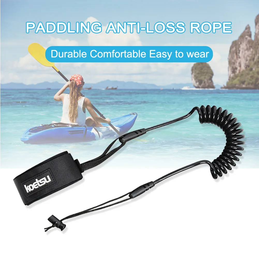 Portable Kayak Surfboard Tied Paddle Rope Black Practical Paddle Board Elastic Rope for Paddleboards Kayaks Accessories Portable Kayak Surfboard Tied Paddle Rope Black Practical Paddle Board Elastic Rope for Paddleboards Kayaks Accessories