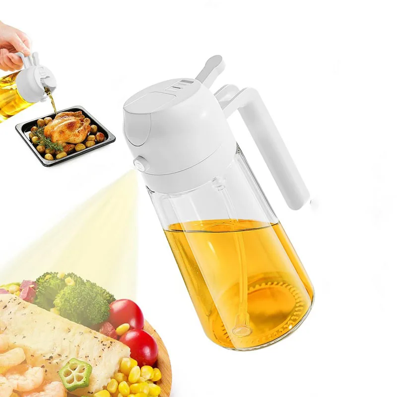 2 in1 Oil Spray Bottle For Kitchen Barbecue Cooking Olive Oil Dispenser Oil Jar Baking Vinegar Soy Spray Container Kitchen Tool 2 in1 Oil Spray Bottle For Kitchen Barbecue Cooking Olive Oil Dispenser Oil Jar Baking Vinegar Soy Spray Container Kitchen Tool
