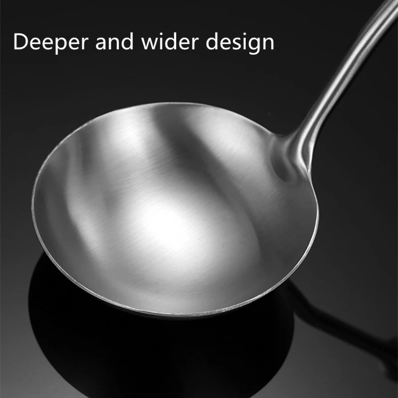 304 Stainless Steel Cooking Spatula Shovel Colander Rice Soup Spoon Thickened Anti-scald Kitchenware Cookware Accessories 304 Stainless Steel Cooking Spatula Shovel Colander Rice Soup Spoon Thickened Anti-scald Kitchenware Cookware Accessories